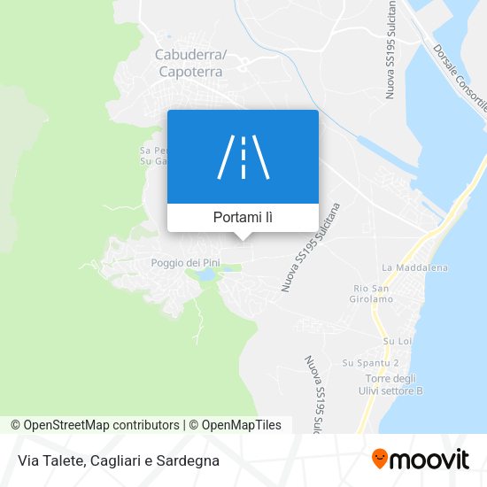 Mappa Via Talete