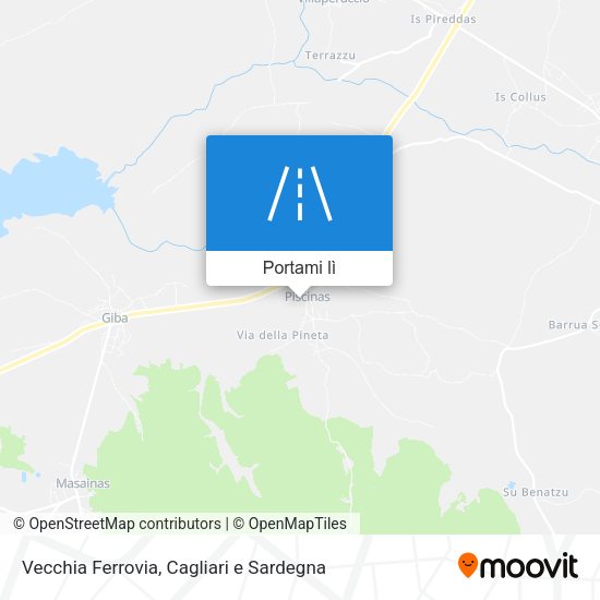 Mappa Vecchia Ferrovia