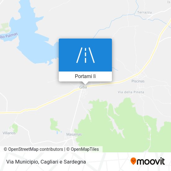 Mappa Via Municipio