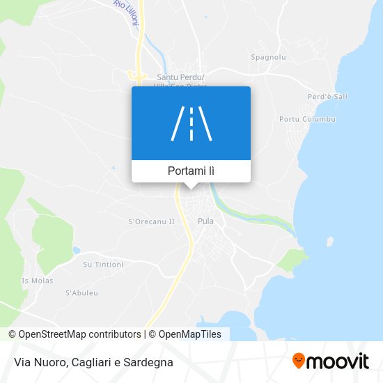 Mappa Via Nuoro