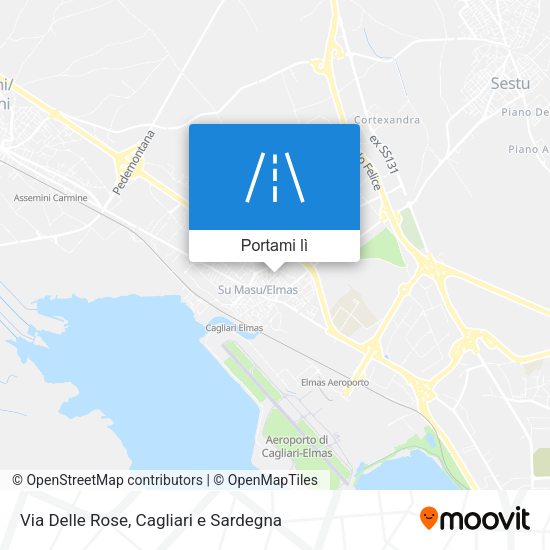 Mappa Via Delle Rose