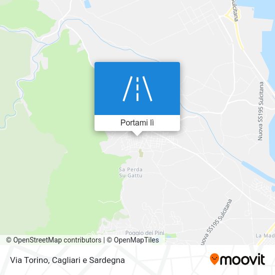 Mappa Via Torino