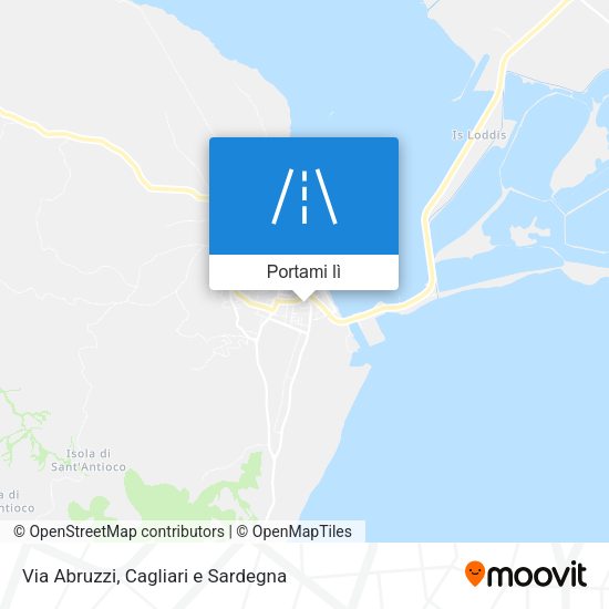 Mappa Via Abruzzi