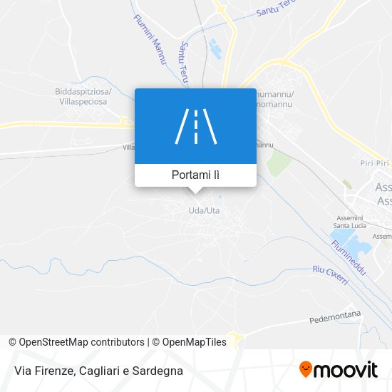 Mappa Via Firenze