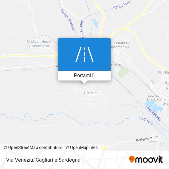Mappa Via Venezia