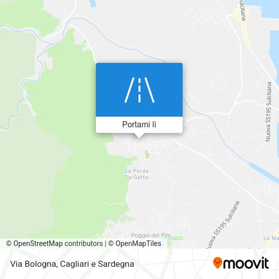 Mappa Via Bologna