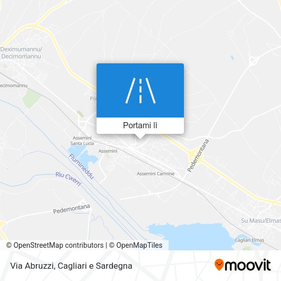Mappa Via Abruzzi
