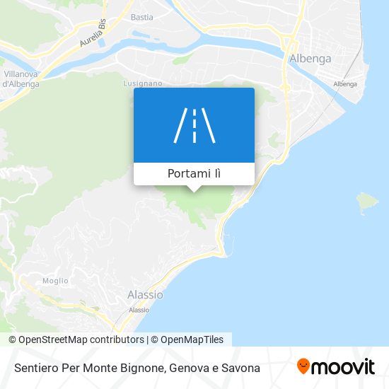 Mappa Sentiero Per Monte Bignone