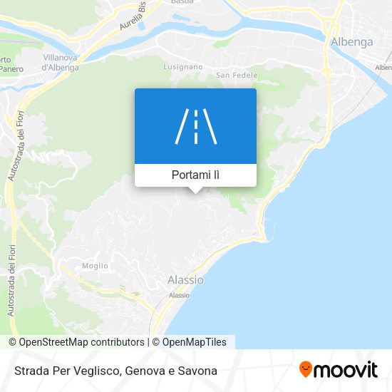 Mappa Strada Per Veglisco