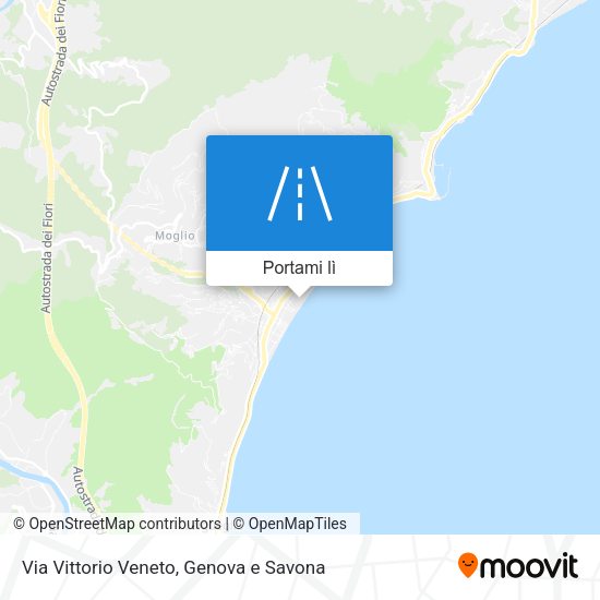Mappa Via Vittorio Veneto