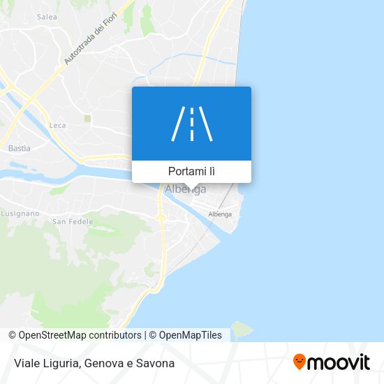 Mappa Viale Liguria