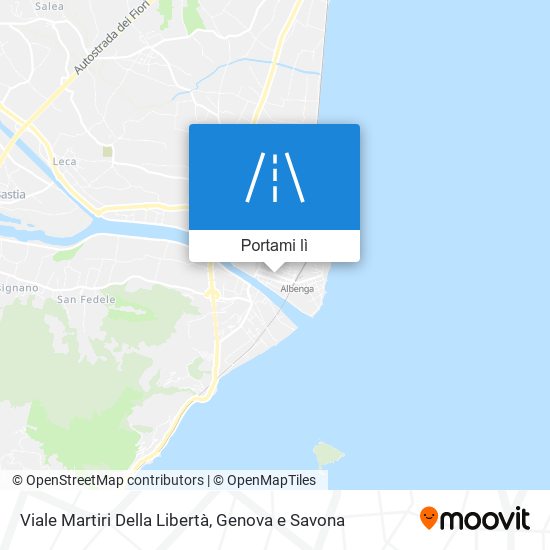 Mappa Viale Martiri Della Libertà