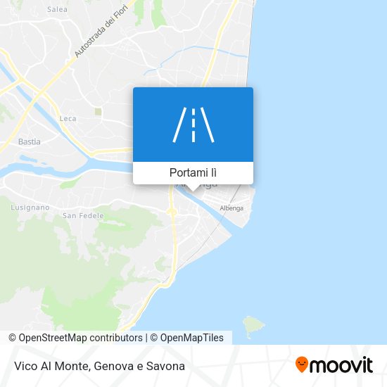 Mappa Vico Al Monte