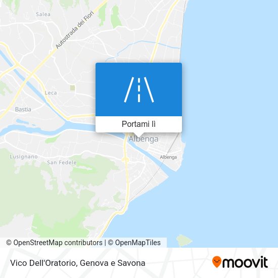 Mappa Vico Dell'Oratorio