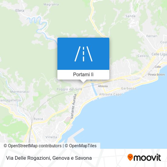 Mappa Via Delle Rogazioni