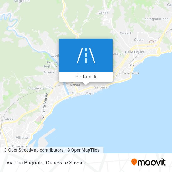 Mappa Via Dei Bagnolo