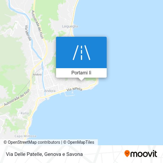 Mappa Via Delle Patelle