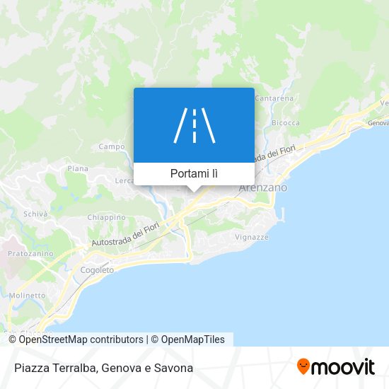 Mappa Piazza Terralba