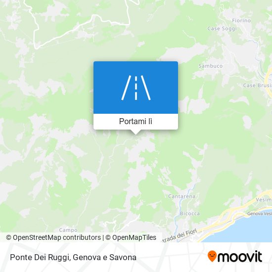 Mappa Ponte Dei Ruggi