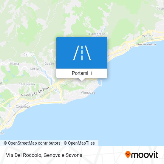 Mappa Via Del Roccolo