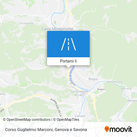 Mappa Corso Guglielmo Marconi
