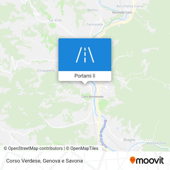 Mappa Corso Verdese
