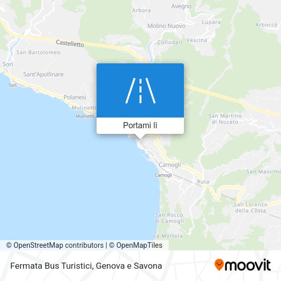 Mappa Fermata Bus Turistici