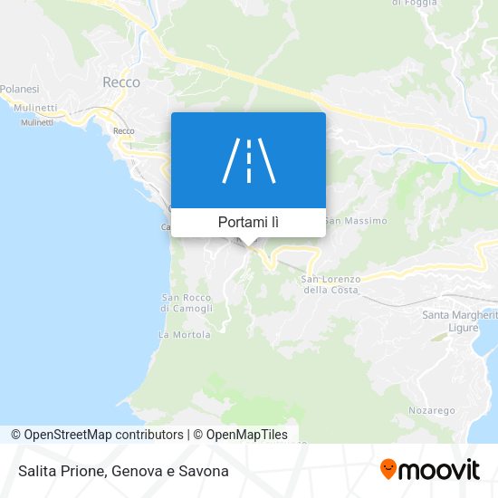 Mappa Salita Prione