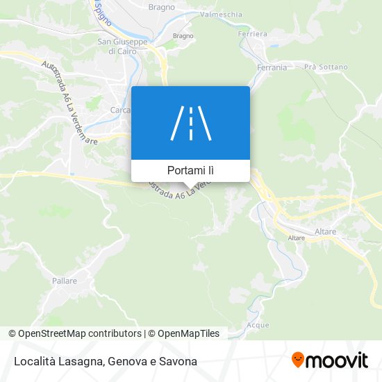 Mappa Località Lasagna