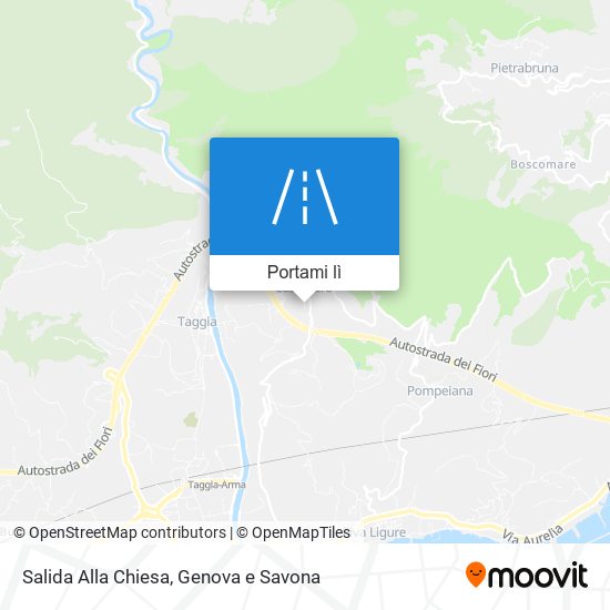 Mappa Salida Alla Chiesa