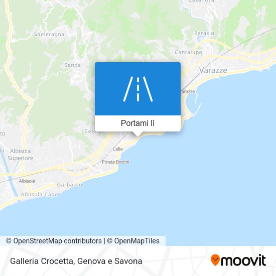 Mappa Galleria Crocetta