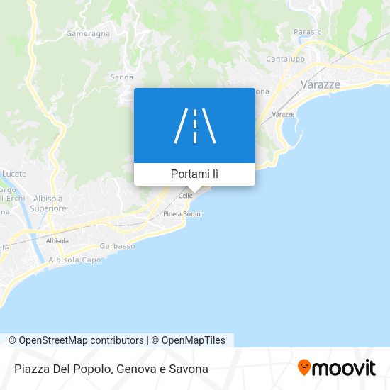 Mappa Piazza Del Popolo