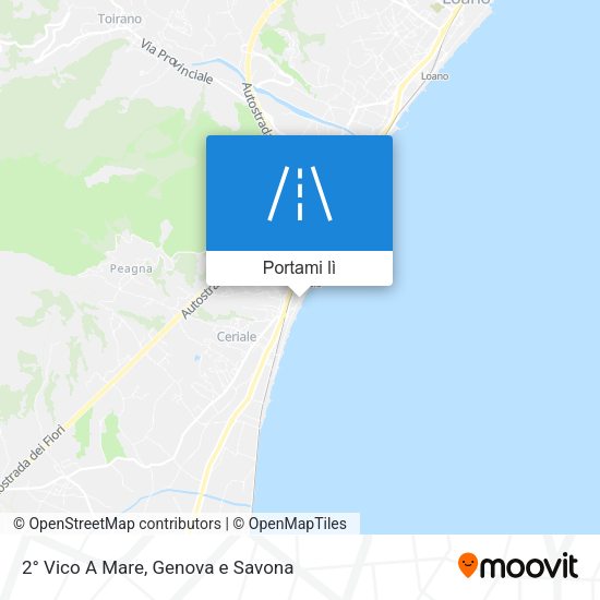 Mappa 2° Vico A Mare