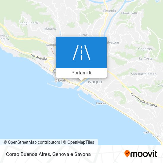 Mappa Corso Buenos Aires