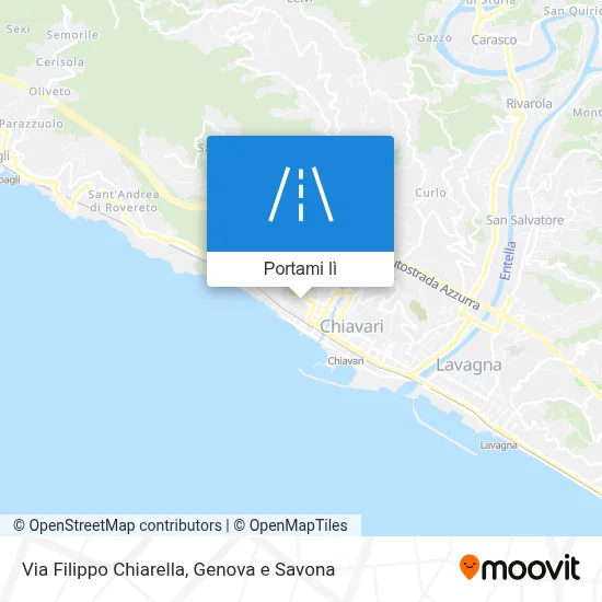 Mappa Via Filippo Chiarella