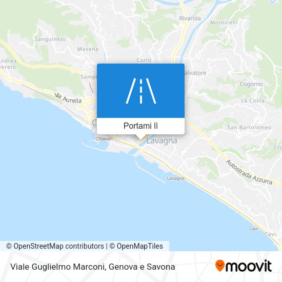 Mappa Viale Guglielmo Marconi