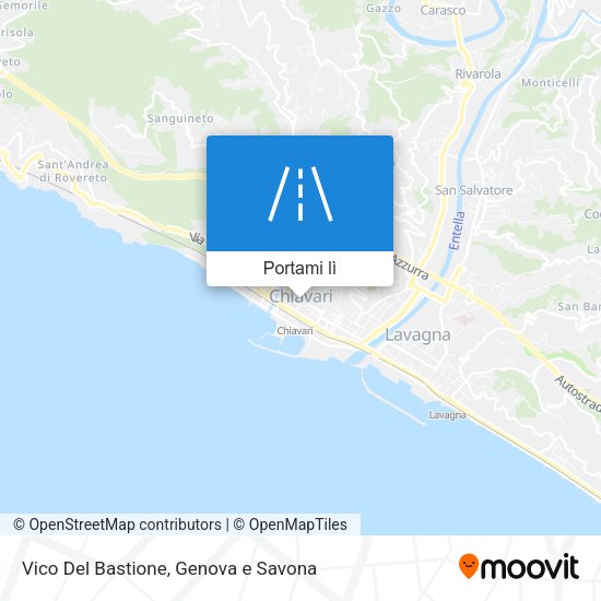 Mappa Vico Del Bastione
