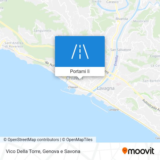 Mappa Vico Della Torre