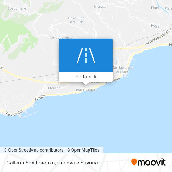 Mappa Galleria San Lorenzo