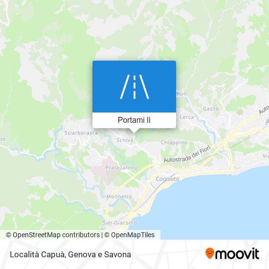 Mappa Località Capuà