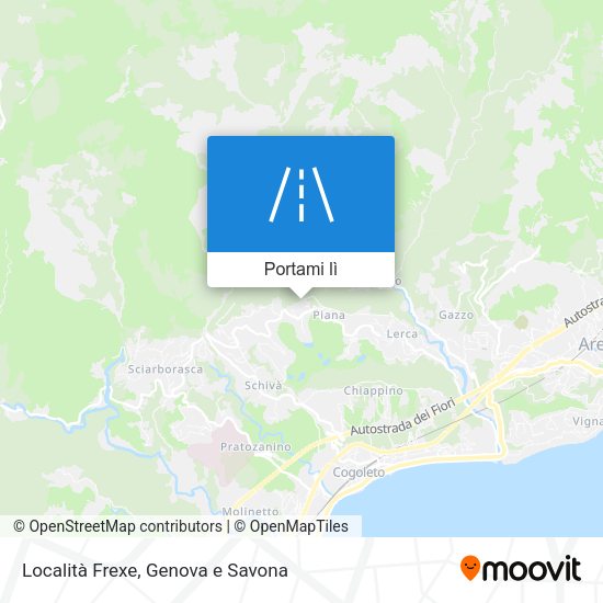 Mappa Località Frexe