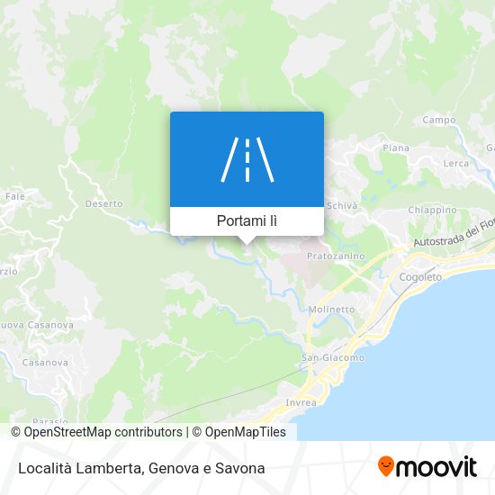 Mappa Località Lamberta