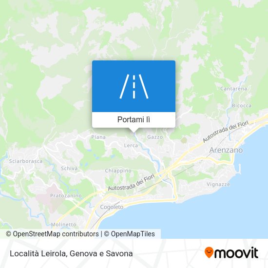 Mappa Località Leirola