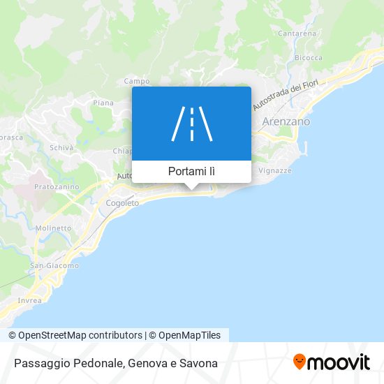 Mappa Passaggio Pedonale