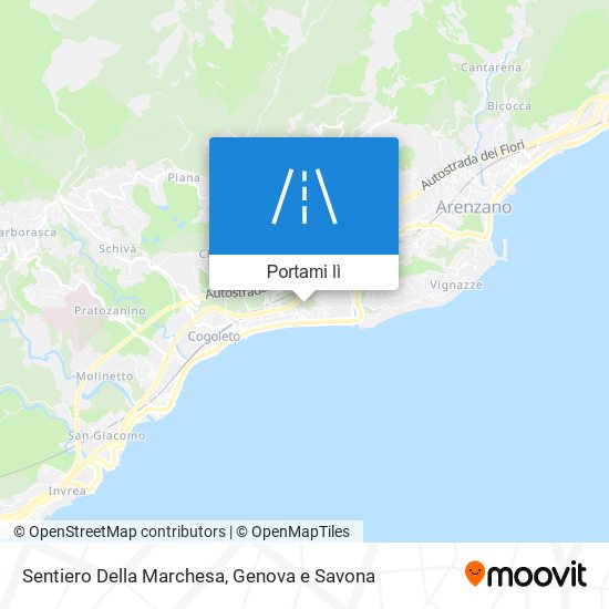 Mappa Sentiero Della Marchesa