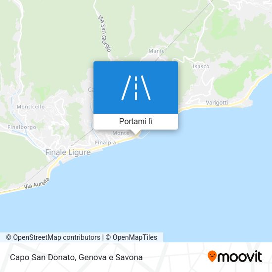 Mappa Capo San Donato