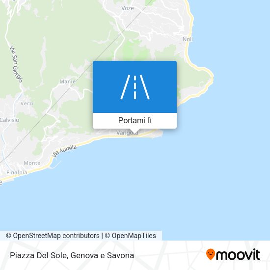 Mappa Piazza Del Sole