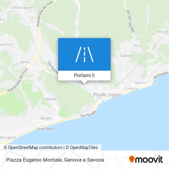 Mappa Piazza Eugenio Montale