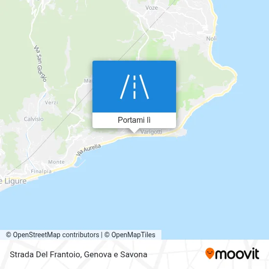 Mappa Strada Del Frantoio