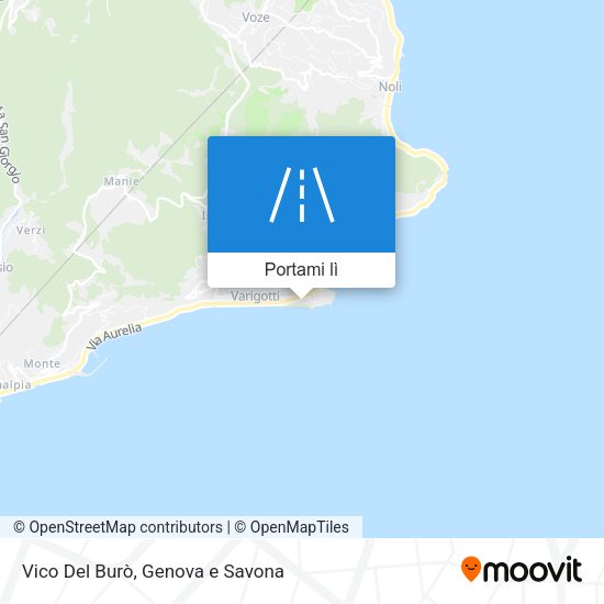 Mappa Vico Del Burò